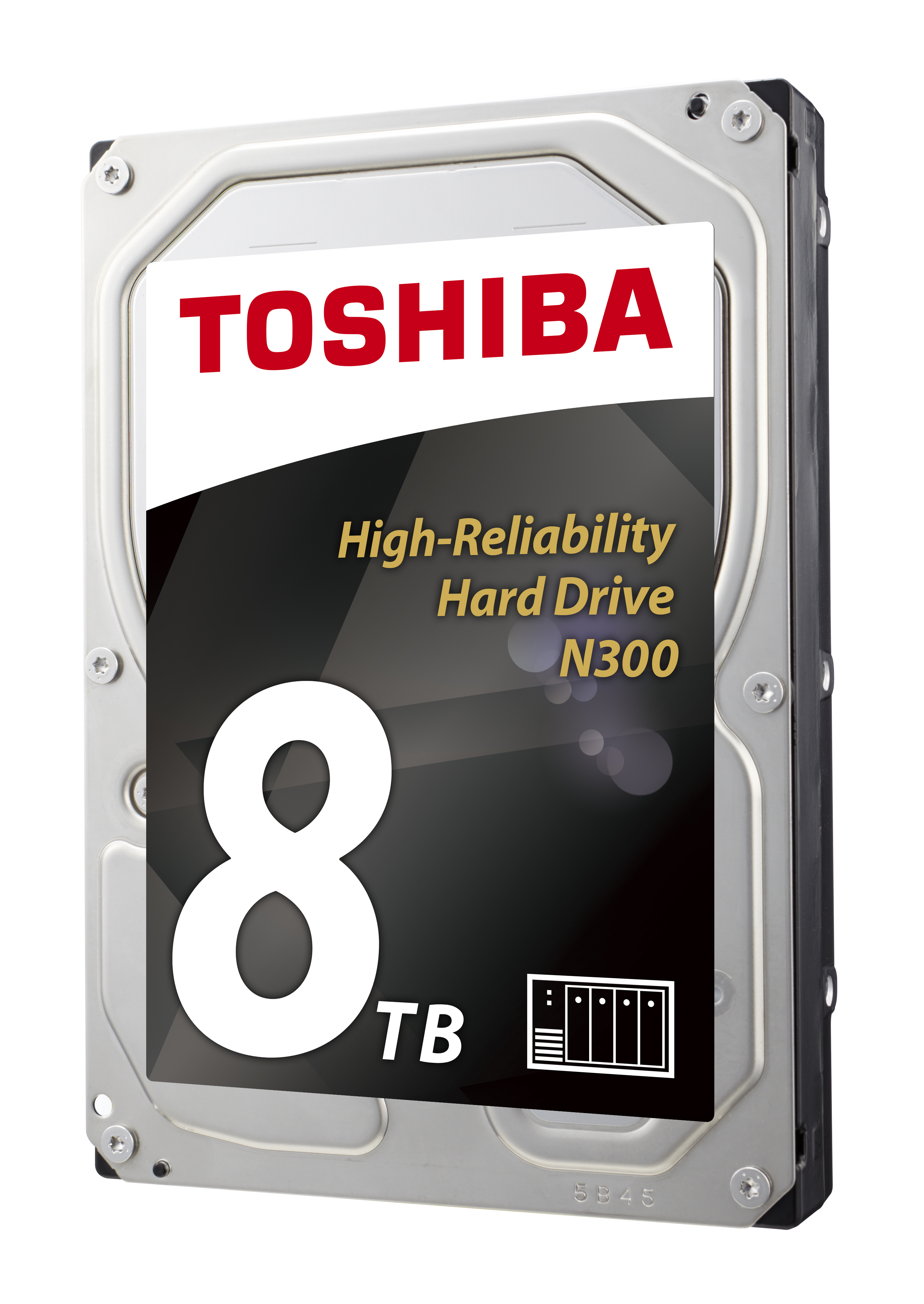 TOSHIBA LAUNCHES HIGH-RELIABILITY HARD DRIVE N300 FOR NAS  WITH CAPACITIES OF UP TO 8TB